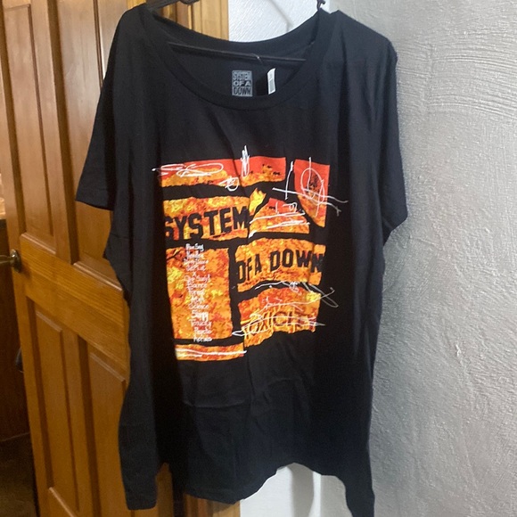 System Of A Down Toxicity Tshirt 5x 